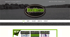 Desktop Screenshot of highwaterscreations.com